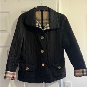 Burberry Black Quilted Jacket for Women